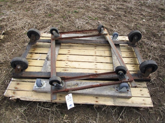 113-17 Lot of (3) Metal Carts