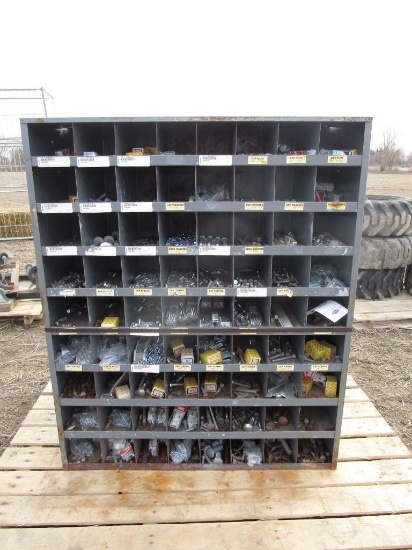 113-18A Bolt Bin w/ Contents