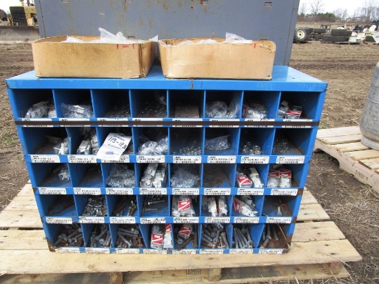 113-18B Bolt Bin w/ Contents
