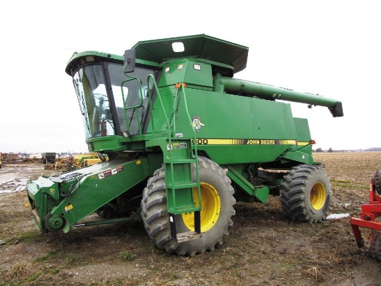145-4 1997 John Deere 9600 Contour Master 4wd Combine