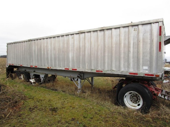 145-14 Thumb Equip. Alum. 35' Dump Trailer (NO CYLINDER)