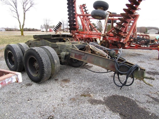 201-31 Semi Trailer Dolly - w/ Air Tank for Brakes, Hyd. Lift
