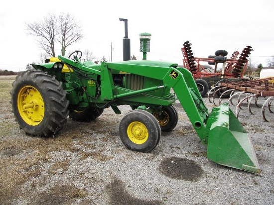 200-1 John Deere 4020 Diesel w/ Loader