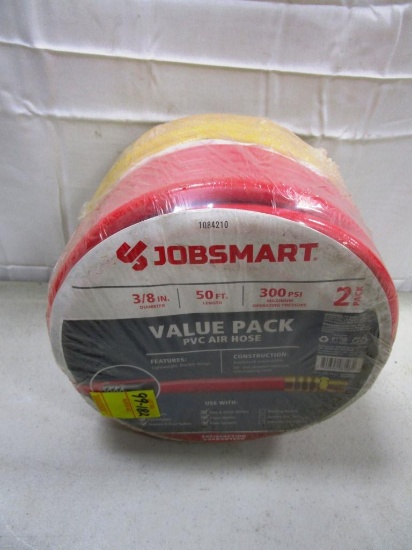 99-182 Lot of 2 New 3/8" Air Hose - 50' Ea.