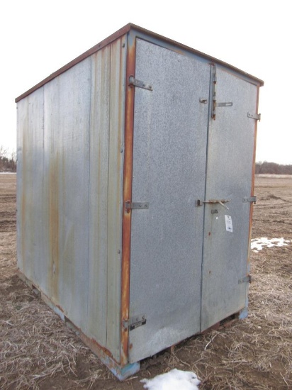 111-3 Metal Container 8'L x 5'W x 7.5'H