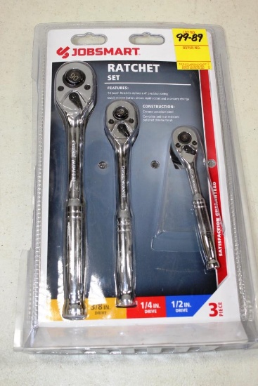 99-89 NEW Jobsmart Ratchet Set