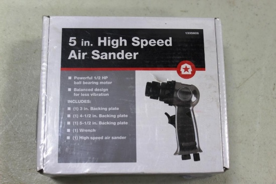 99-150 NEW 5" High Speed Air Sander