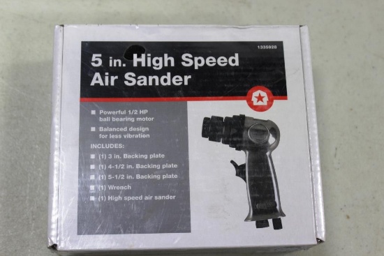 99-151 New 5" High Speed Air Sander