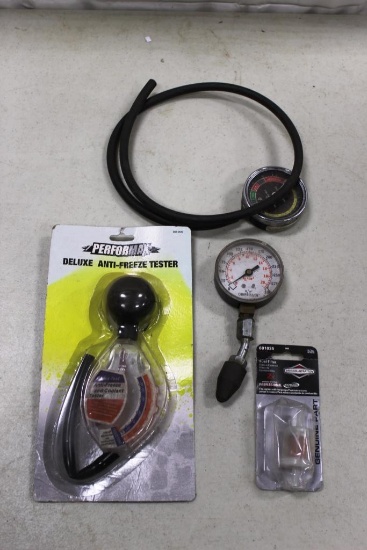 99-164 Lot of Misc. Tools incl. Compression Tester