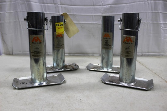 99-169 Lot of 4 NEW Trailer Jack Feet