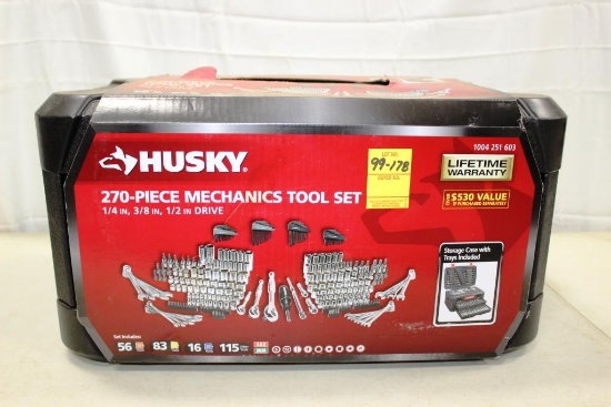 99-178 NEW Husky 270 pc. Mechanic Tool Set