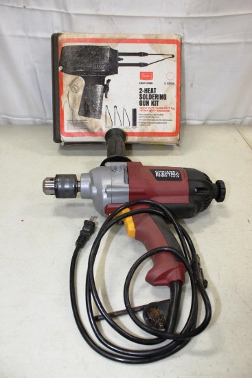99-222 Lot w/ Soldering Iron and Drill