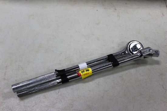 99-96 NEW Jobsmart 3/4" Ratchet and Breaker Bar
