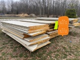 159-3 Lot of (94) 10' Metal Insulated Building Panels (R16)