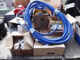 137-4 Lot of Tools and Air Hose