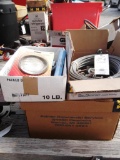 137-16 Lot of Tools w/ Wire Cable