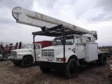 132-1 2002 International 4000 55' Boom Truck only 35,000 mi.