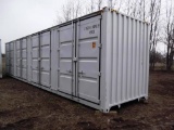 139-50 NEW 40' Shipping Container w/ 4 Side Doors