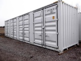 118-1 NEW 40' Shipping Container w/ 4 Side Doors