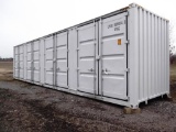100-1 NEW 40' Shipping Container w/ 4 Side Doors