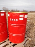 140-16 NEW 55 Gallon Drum of Shell 5w-30 Oil