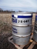 140-14 NEW 55 Gallon Drum of Mobil Synthetic Lube 75-140