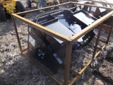 100-27 NEW Skid Steer Cement Mixer