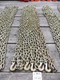 118-68 Lot of 3 NEW 5/16 Grade 70 20' Chains - Bid/Piece amount will be multiplied by 3