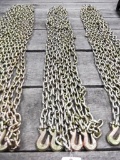 118-69 Lot of 2 NEW 5/16 Grade 70 20' Chains  - Bid/Piece amount will be multiplied by 2