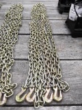 118-70 Lot of 2 NEW 5/16 Grade 70 20' Chains  - Bid/Piece amount will be multiplied by 2