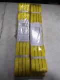 118-89 Lot of (2) 3 Ton 12' Tow Straps  - Bid/Piece amount will be multiplied by 2