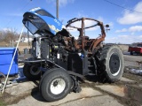 142-4 2020 New Holland T6.145 w/ Tiger Mower Boom