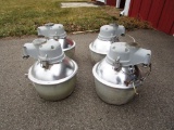 110-16 Lot of 4 Outdoor Yard Lights