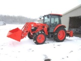 116-1 2021 Kubota M4-071 Deluxe w/ ONLY 4 HOURS - 4x4, CAH, Loader, Estate Tractor
