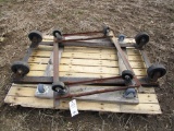 113-17 Lot of (3) Metal Carts