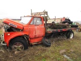 145-11 Chevy C-60 - Has a good hoist - Sold as parts only, Bill of Sale
