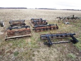 202-17 28' Unverferth Rolling Baskets and Spike Bar Leveler