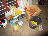 202-20 Large Lot of Various Electric Fence Insulators and Parts