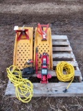 99-452 Pallet w/ Jack Stands, Ramps and More