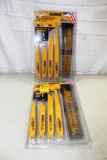 99-29 Lot of 2 NEW Dewalt Recipricating Saw Blade Sets