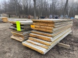 159-2 Lot of (36) 12' Metal Insulated Building Panels (R16)