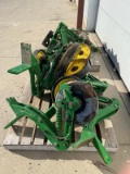 208-1 Lot of (12) John Deere Liquid Fertilizer Openers (off JD 1775)