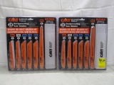 99-27 Lot of 2 NEW CMT Recipricating Saw Blade Sets