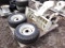 99-421 Lot of Cub Cadet Snowblower and Rear Wheels