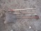 129-278 Lot w/ (2) 3 Tine Pitchforks and Square Shovel