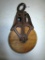 129-107 Cast Iron/Wood Pulley