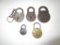 129-163 Lot of (5) Vintage Locks