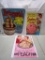 106-26 Lot of (3) Vintage Cardboard Ice Cream Advertising Signs
