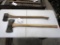 129-15 Lot of 2 Keen Kutter Axes