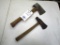 129-37 Lot of 2 Hatchets - True Temper Tommy and Barrel Hatchet?